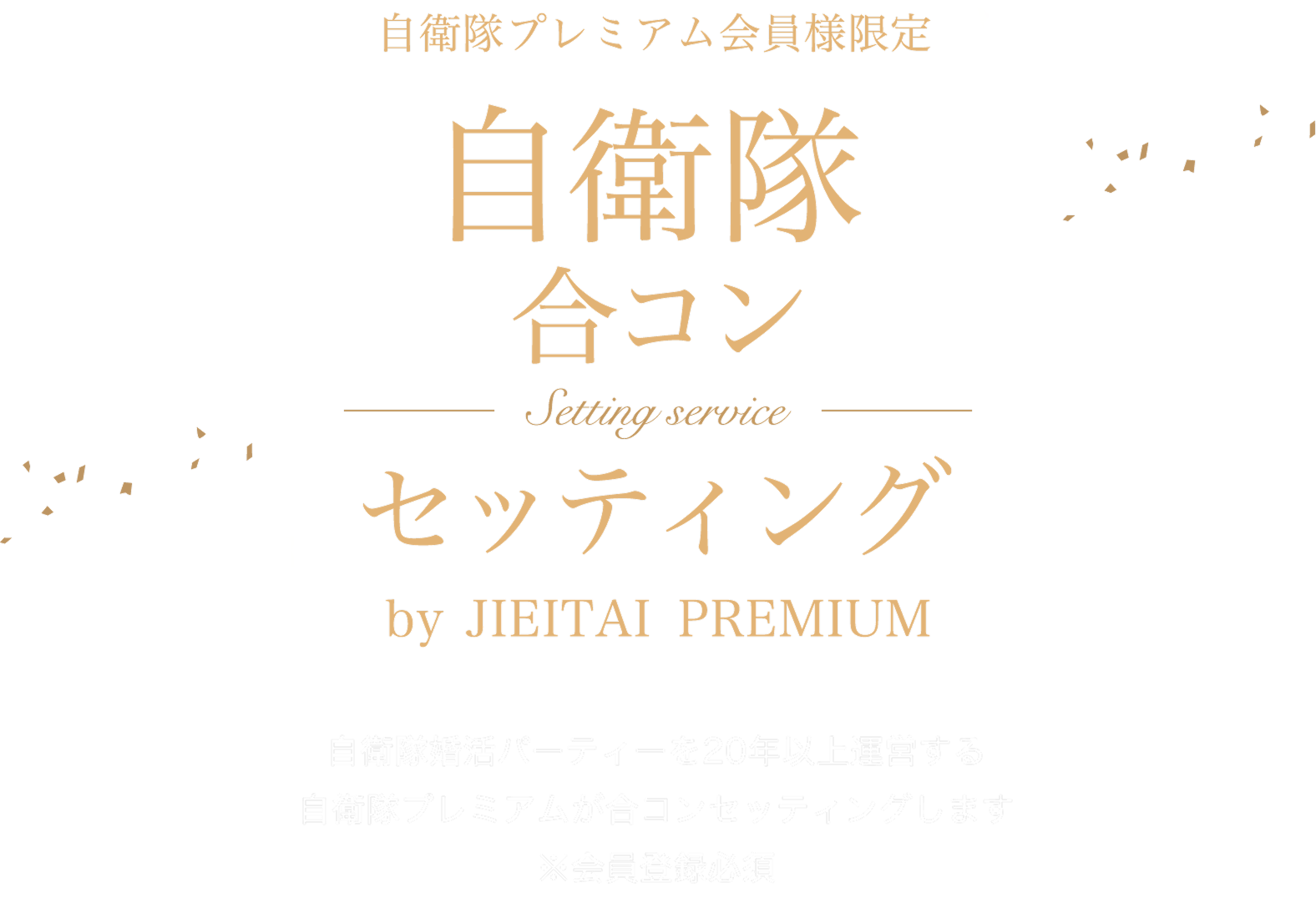 ハイスペック専門の合コンセッティングサービス