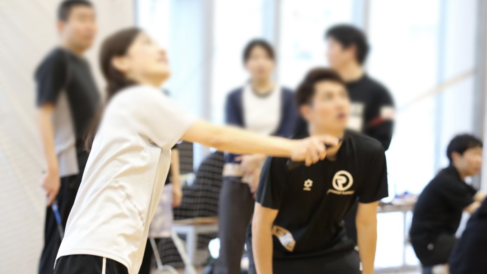 男性自衛隊 × バドミントンのメインイメージ