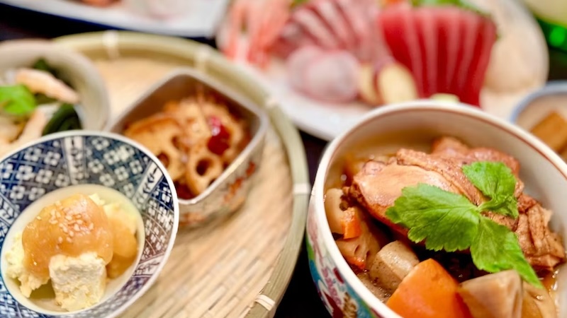 海の恵み満載の料理とおばんざいを堪能のメインイメージ