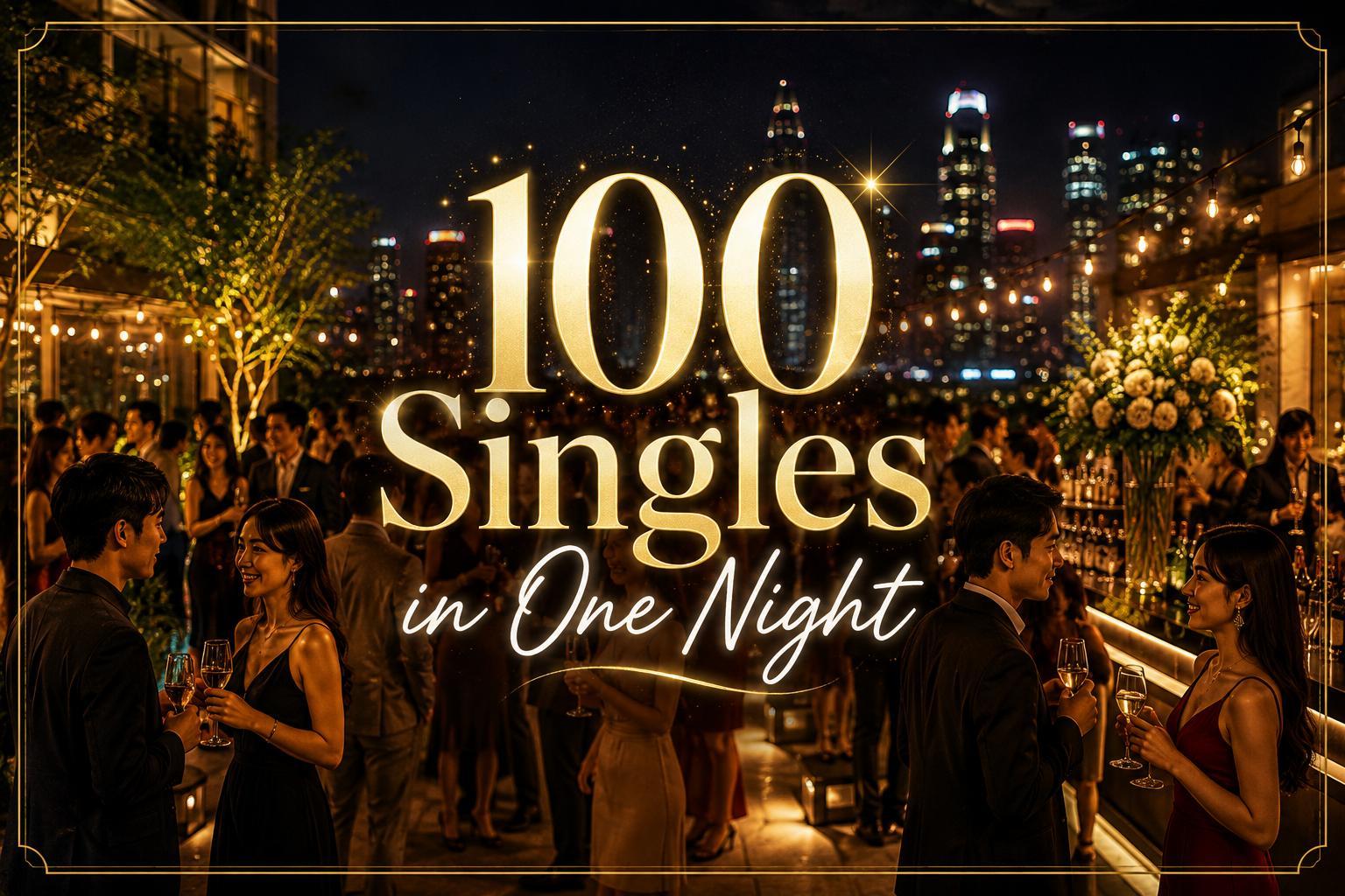 NEW💫SINGLES SOCIAL NIGHT ⭐ SINGLES PARTY 100 Singles. Where Love Stories Begin.