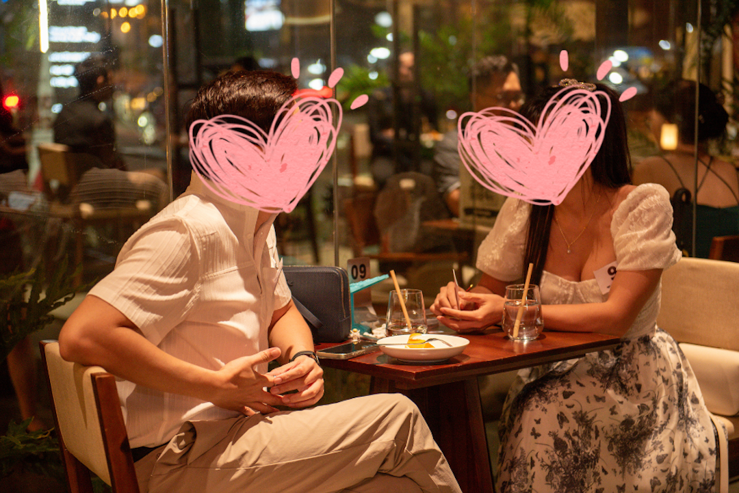 🇻🇳 Up to 40 Guests★ Premium 1-on-1 seated singles party with a Japanese set meal.